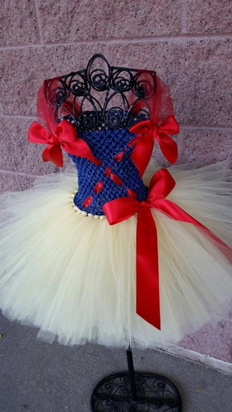 birthday girl Snow white disney princess tutu costume dress outfit
