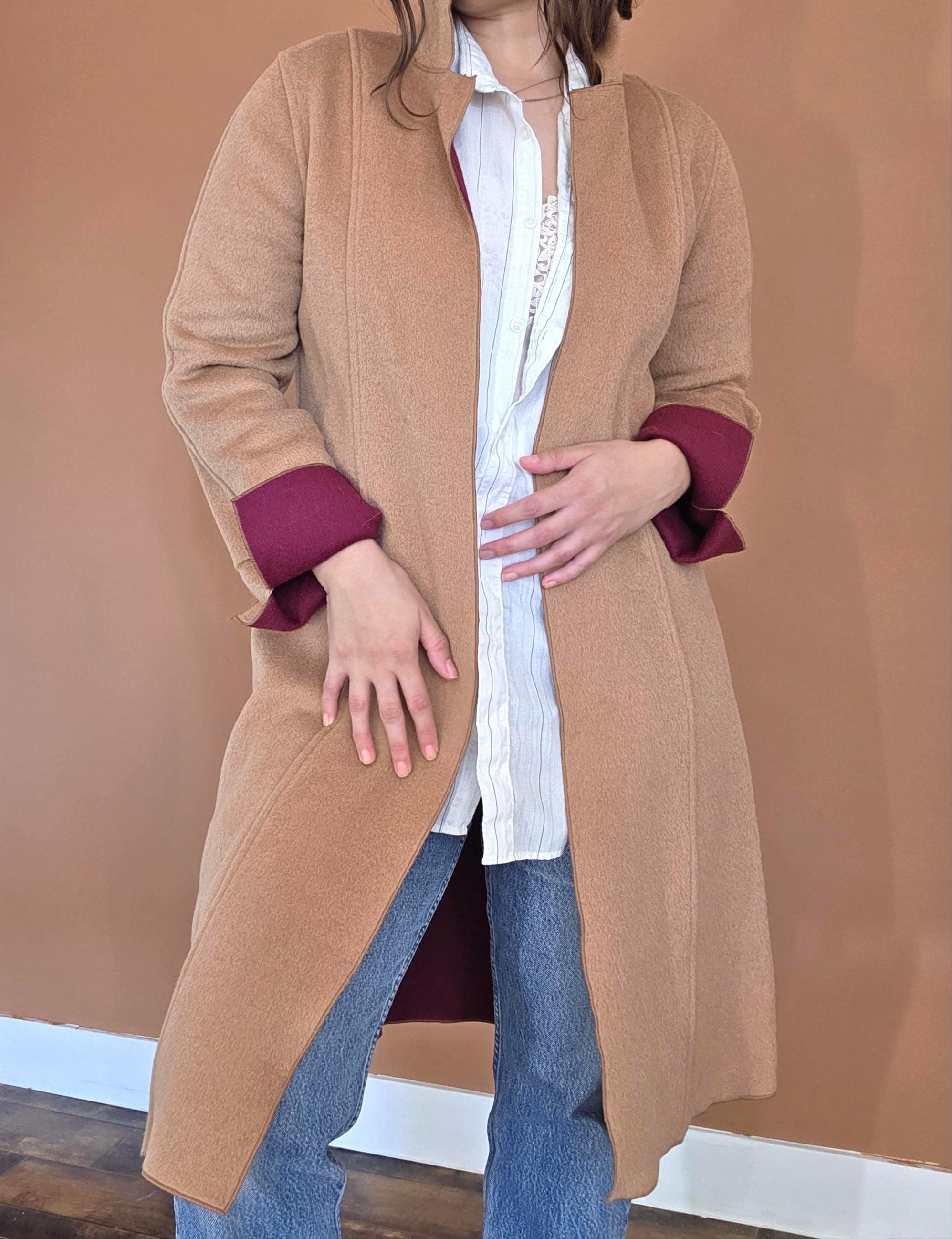 90s Long Coat - Etsy