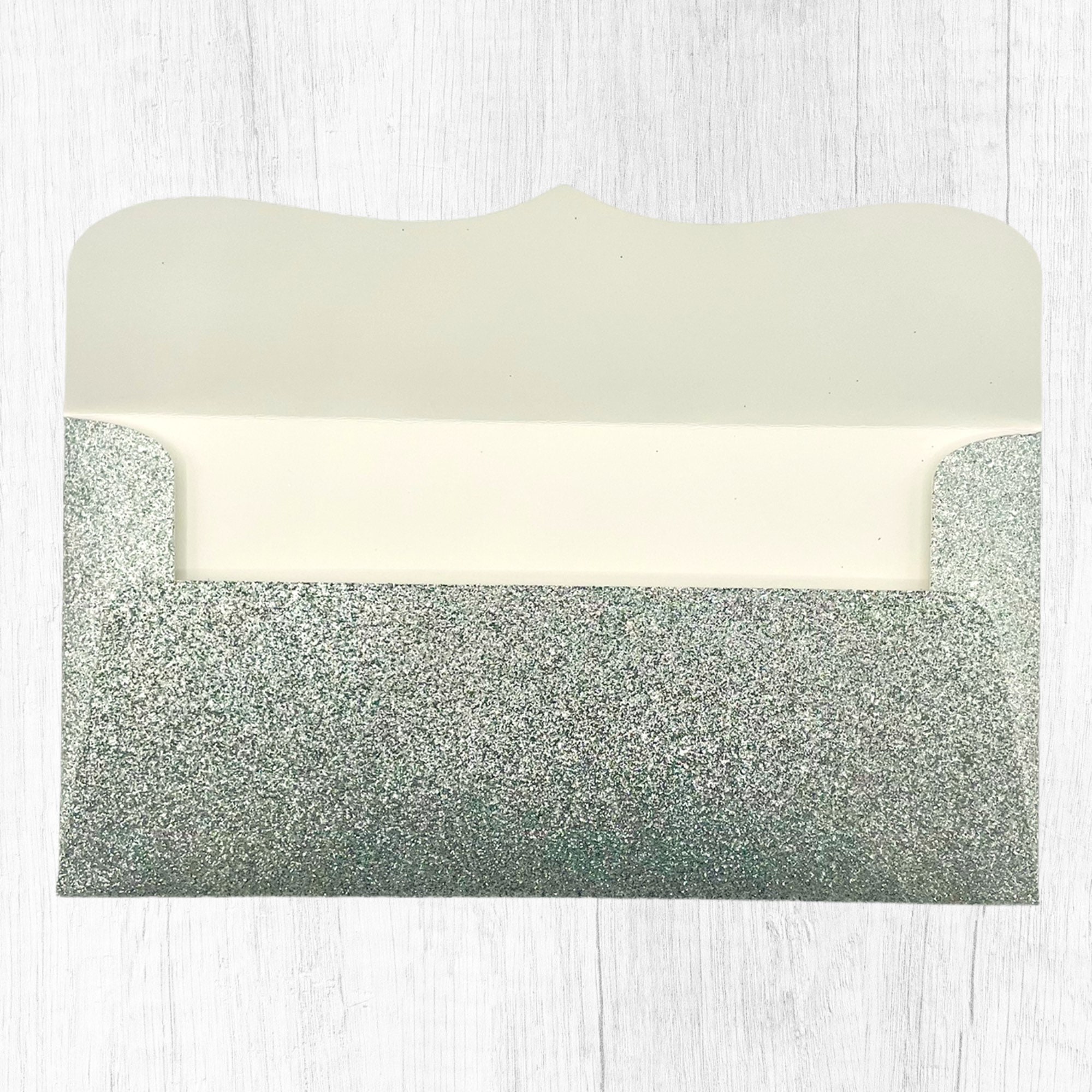 12 Silver Glitter Money Envelopes Pretty Handmade Envelope Etsy UK