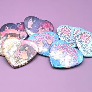 Heart Shaped Buttons