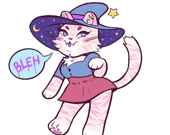 Kitty Witch Celeste Sticker