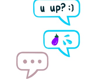 Horny Chat Sticker