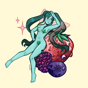 Fairy Food 8x8 Print