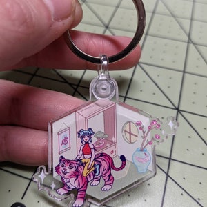 Small Acrylic Keychains
