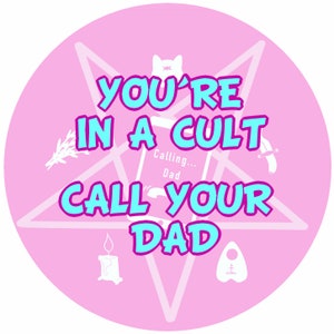 My Favorite Murder Cult Button