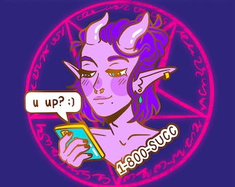 Succubus Services V2.0 Enamel Pin