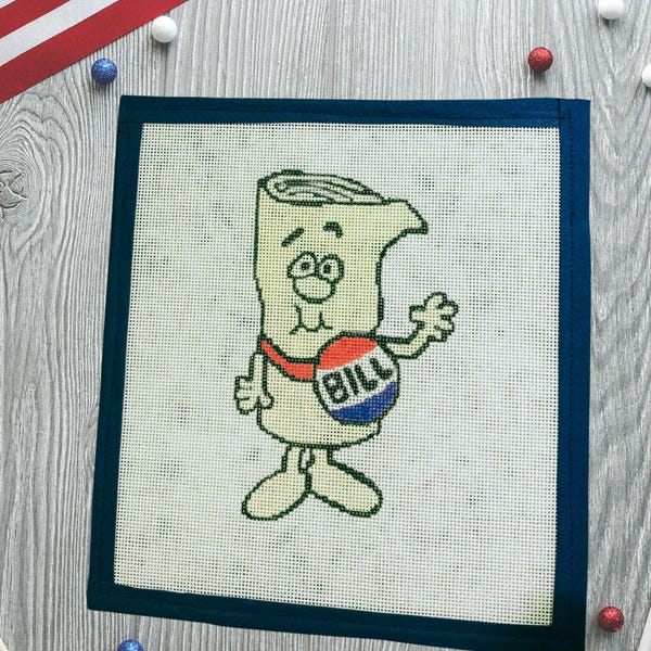 I'm Just A Bill Needlepoint Canvas