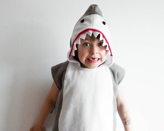Great White Shark Easy Halloween Costume Cute Baby Bodysuit Gift