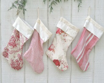 english cottage farmhouse rosettes christmas stockings choice of 1 heirloom custom order - Etsy Christmas Stockings english cottage farmhouse rosettes christmas stockings choice of 1 heirloom custom order - Etsy Christmas Stockings