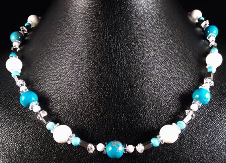Turquenite necklace