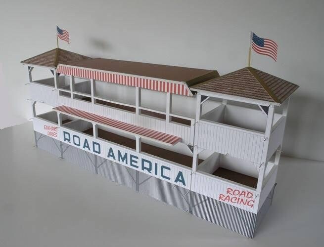 Greenhills Slot Car Building Road America Pagoda Kit 132 Scale Brand
