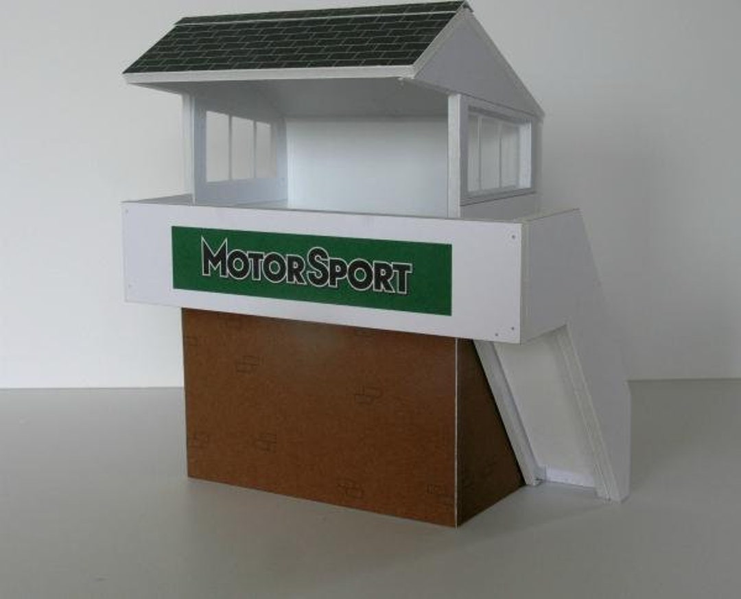 Greenhills Slot Car Building Track Marshalls Hut Kit 132 Etsy