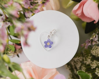 Cadeau de mariage quelque chose de bleu, breloque pour bouquet, breloque pour vêtement, cadeau pour la mariée, fleurs de mariage