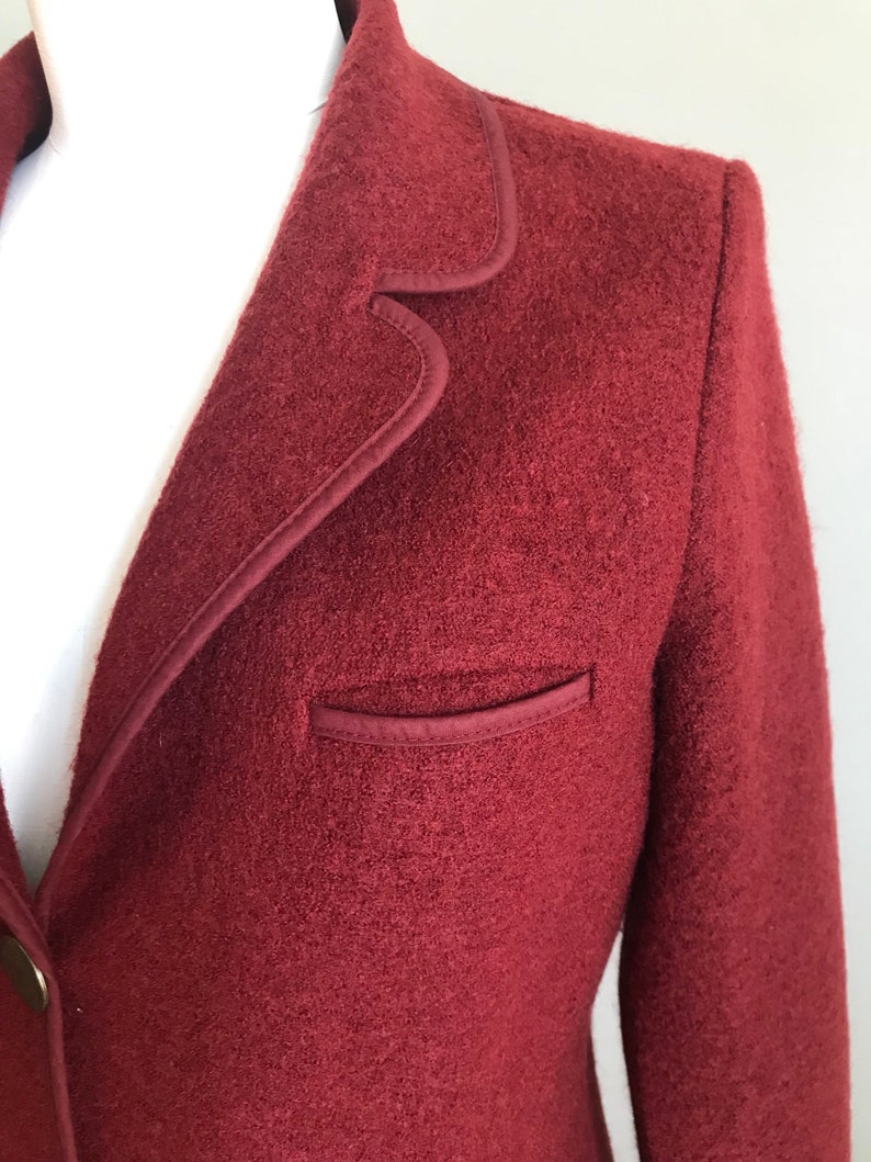 Vintage Geiger Tyrol Boiled Wool Jacket Size 36 | Etsy