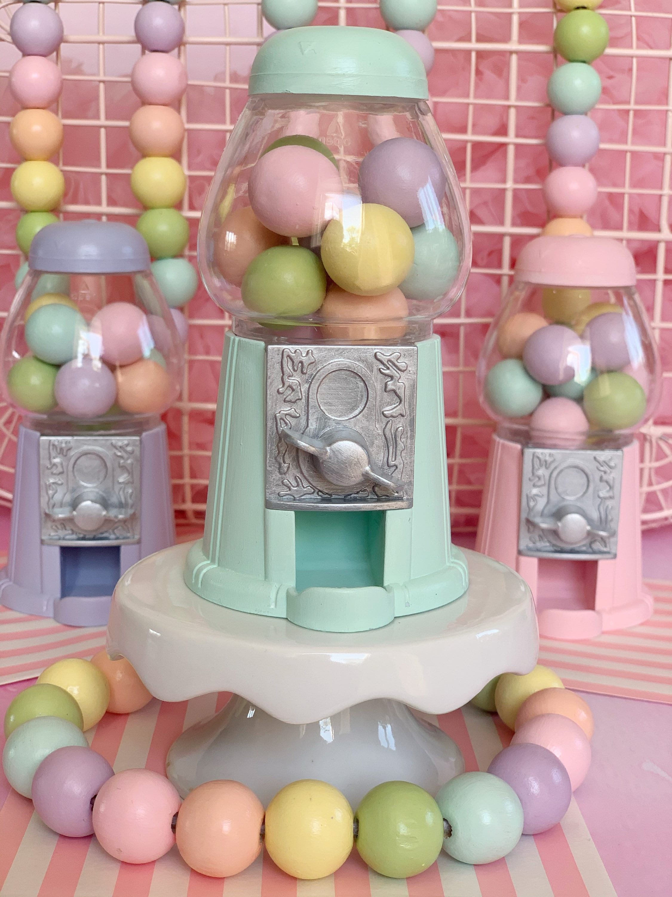 Faux Gumball Machine Gumball Machine Fake Candy Gumballs Etsy UK