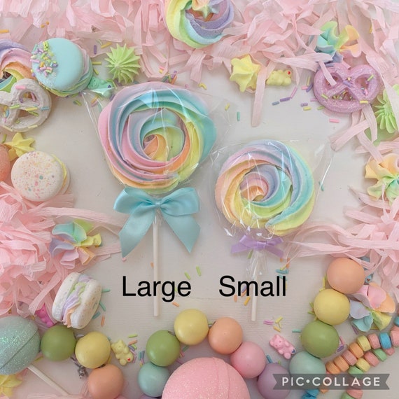 Fake Meringue Pop, Meringue, Fake Meringue, Candy Decor, Fake Candy, Faux  Candy, Candy Party, Candy Prop, Candy Decoration 