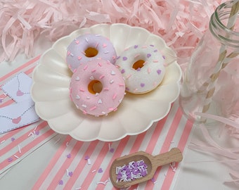 Fake doughnut, fake cake, fake bakes, doughnut prop, candy prop, photography prop, candy theme decor, candy decor, candy Christmas