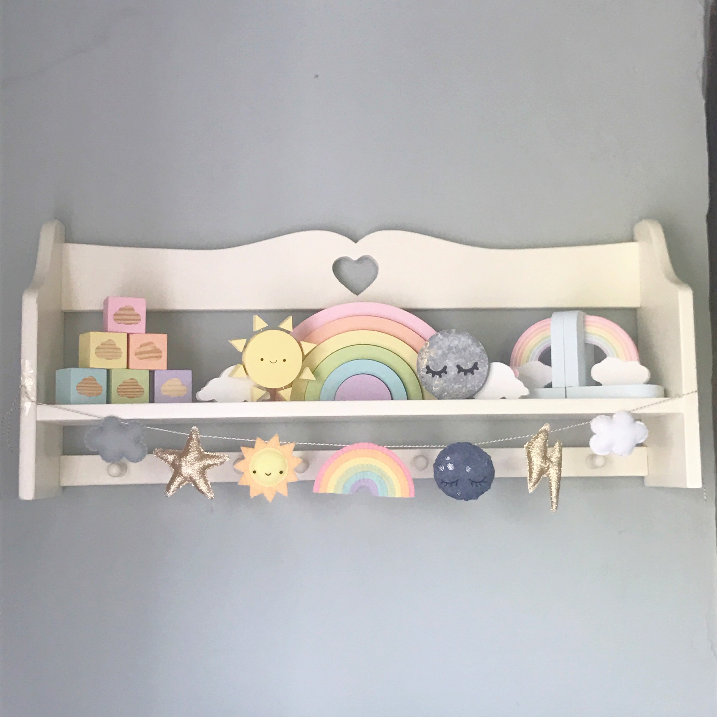 Weather garland weather theme weather nursery sunshine Etsy