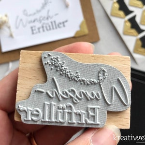 Stempel für Wunscherfüller Geschenke