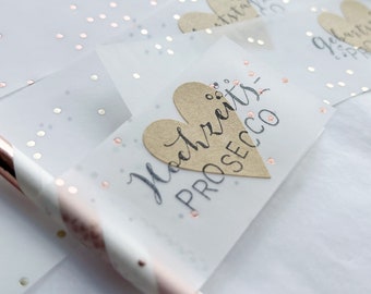 Stempel Hochzeit, Hochzeits-Prosecco