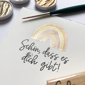 Stempel Schön dass es dich gibt