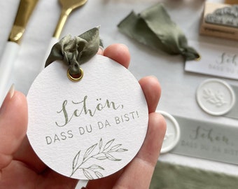 Stempel Hochzeit, Schön dass du da bist