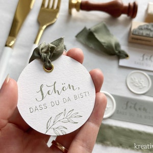 Stempel Hochzeit, Schön dass du da bist
