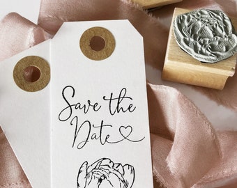 Stempel Hochzeit, Save the Date