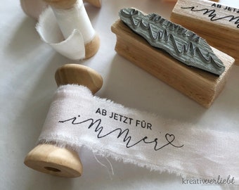 Stempel Hochzeit, Ab jetzt für immer, Einladung