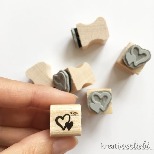 Mini Stempel Herzen