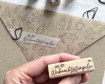 Stempel Weihnachten, Weihnachtsstempelei