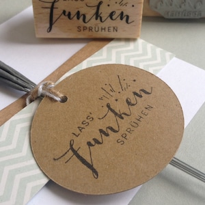 Stempel Hochzeit, Lass Funken sprühen, Wunderkerzen