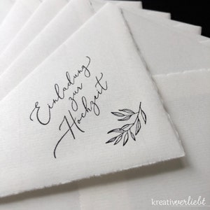 Stempel Einladung zur Hochzeit