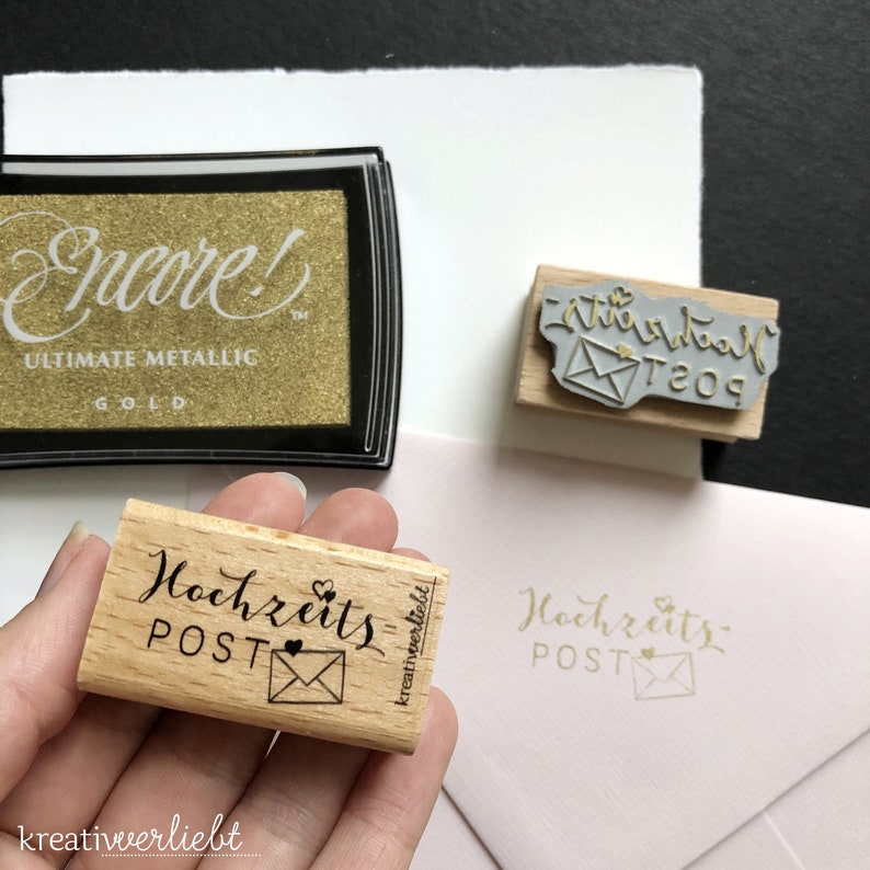 Stamp wedding, invitation, wedding mail, guest book image 1