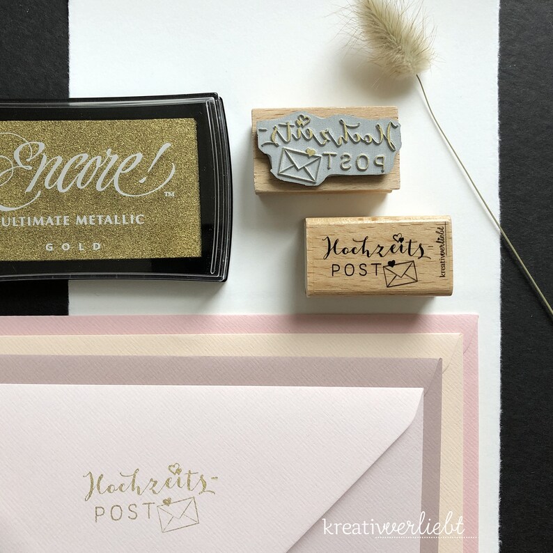 Stamp wedding, invitation, wedding mail, guest book image 6