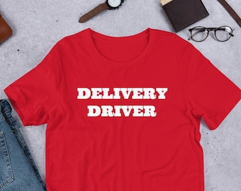 Delivery Driver T-Shirt: Food Courier Tee