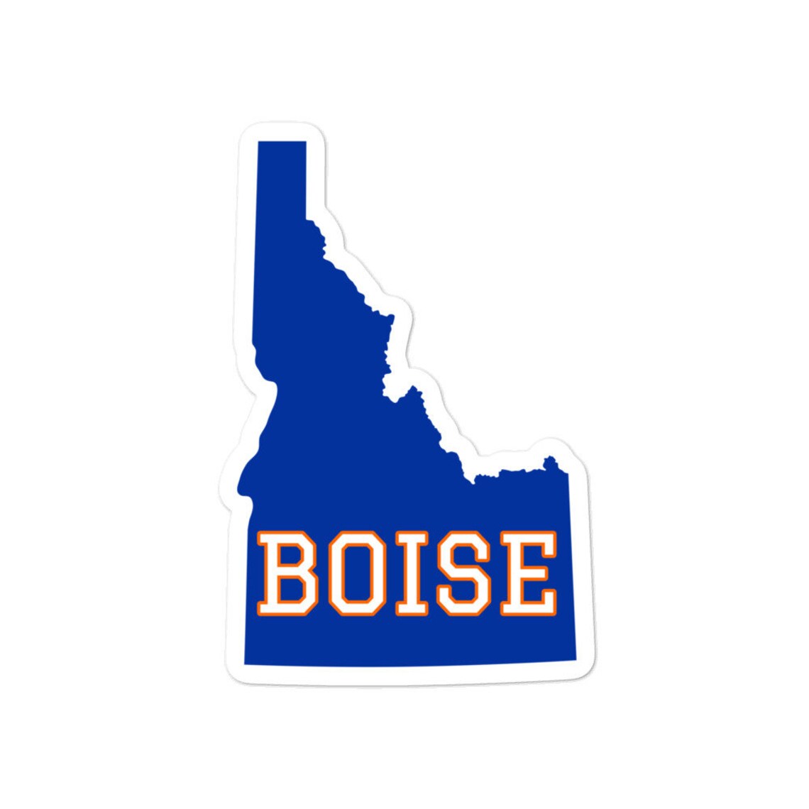 Idaho state Boise sticker Boise Idaho Bumper sticker State Etsy