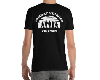 Combat Veteran Vietnam T-Shirt, Vietnam Veteran T Shirt, Veterans day t shirt, Veterans Day gift, Vietnam vet t shirt