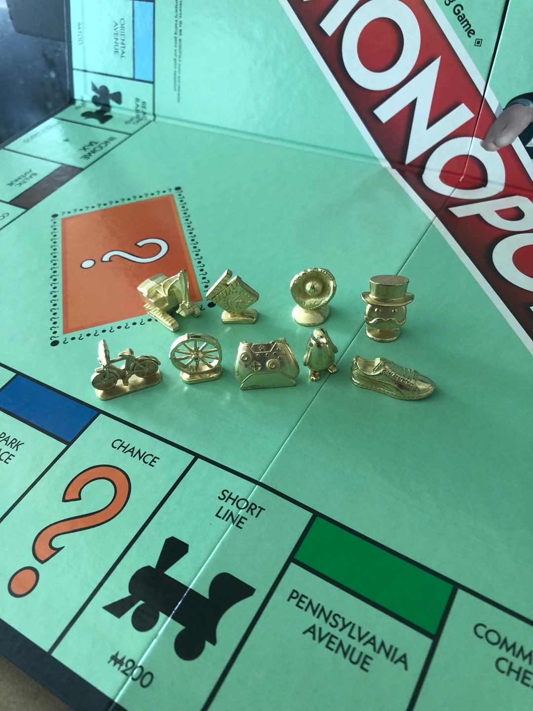 Monopoly Pieces, Monopoly Game Tokens, Monopoly Custom, Replacement