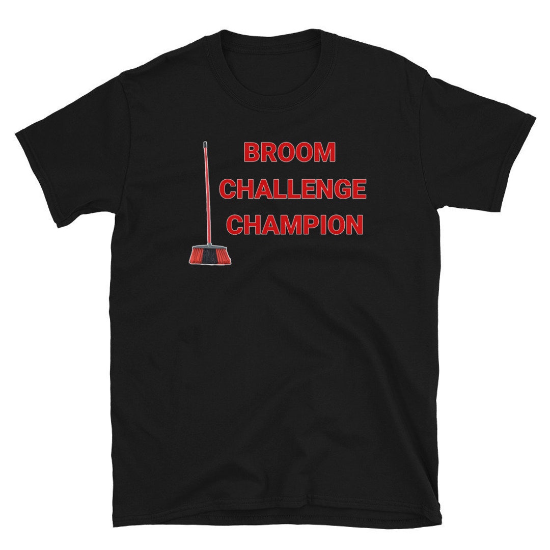 Science Broom Meme Tshirt, Standing Broom Challenge Champion Tshirt
