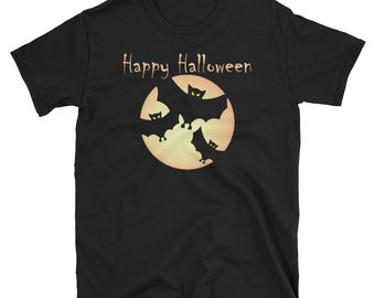 Halloween Bats Shirt, Halloween Shirt, Bats Halloween Shirt, Mens Halloween Shirt, Womens Halloween Shirt, Halloween Gift, Flying Bats Shirt