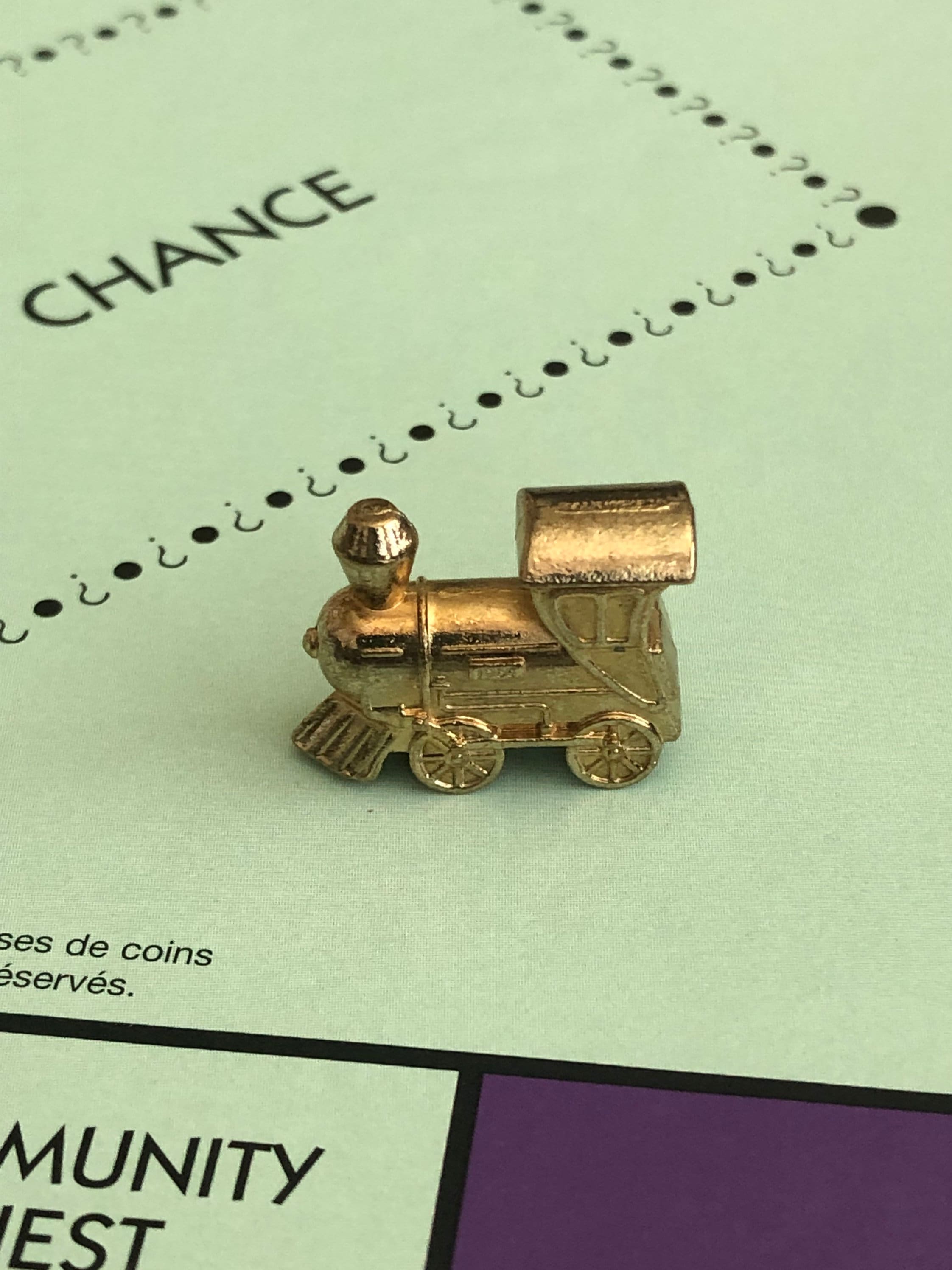Metal Monopoly Pieces, Monopoly Game Tokens, Gold Monopoly Custom, Gold Tone Edition Gold