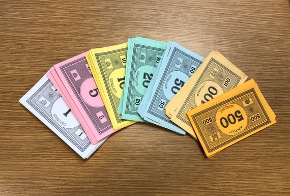 Monopoly cash sale