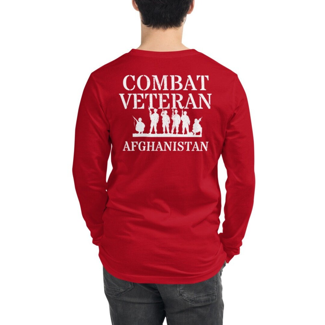 Wear Red Friday Afghanistan Veteran Long Sleeve Shirt - Etsy