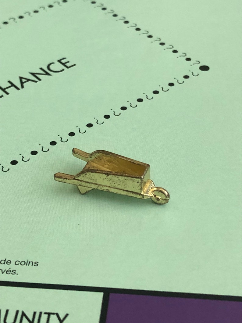 Metal Monopoly Pieces, Monopoly Game Tokens, Gold Monopoly Custom, Gold