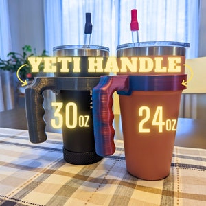 Personalized Yeti Tumbler Handle, Fits your 20oz Rambler