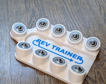 Bowling Rev Trainer | Bowling Ball Spinner for Release Practice | Increase Rev Rate & Axis Rotation | 3D Printed Bowling Trainer