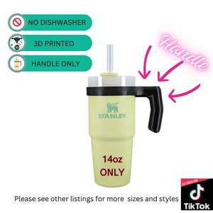 GFD Sippy Cup Handle Compatible With Stanley 20oz Tumbler Improved Grip,  Reduced Spills 