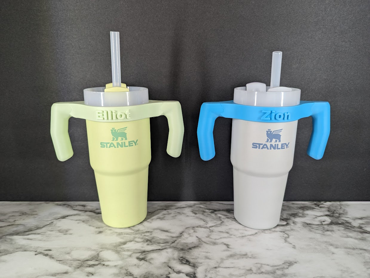 Custom Grip Handle Sippy Cup Compatible With Stanley 14oz Tumbler