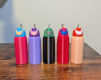 Owala Inspired Tumbler Keychain with Removable Lid Gift Holiday Accessory Birthday Cup Chapstick Lip Balm Eos